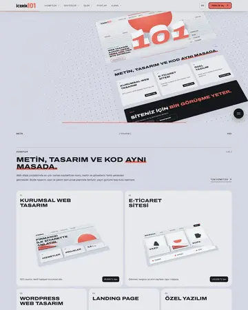 İçerik101 website